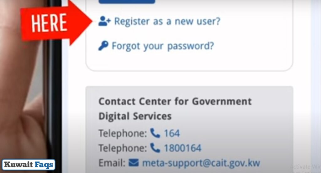 How to Register in META Kuwait Portal