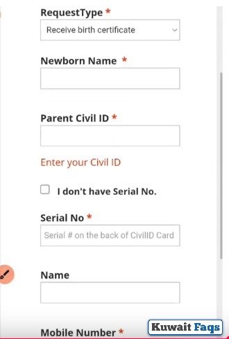 Steps to Book an Appointment to Get Birth Certificate in Kuwait