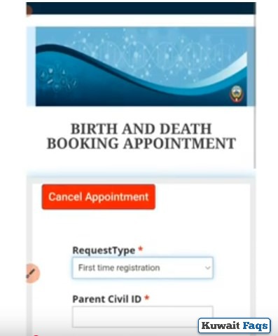 Steps to Book an Appointment to Get Birth Certificate in Kuwait