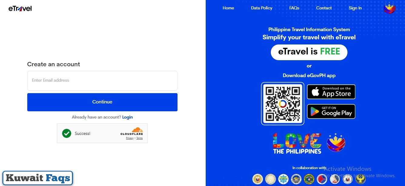 eTravel Registration Philippines