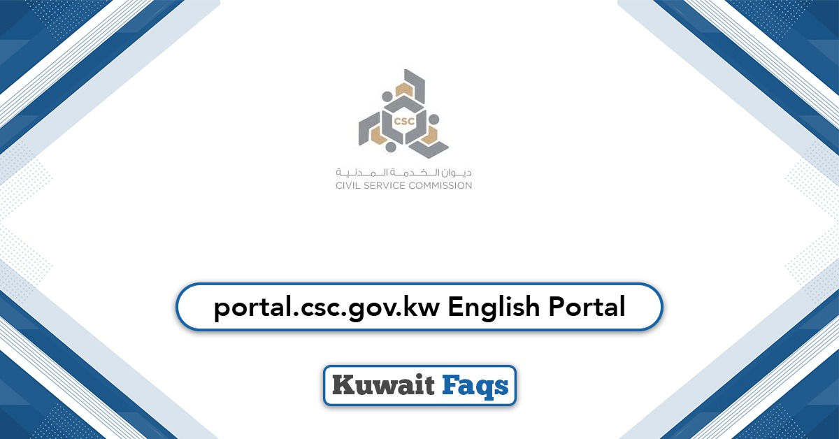 portal.csc.gov.kw English Portal Login