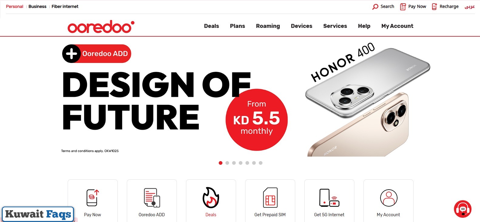Ooredoo Internet Packages Kuwait